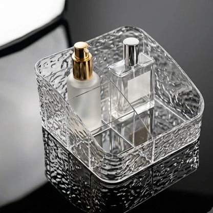 Transparent Prism Cosmetic Organizer For Makeup & Skincare